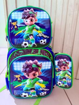 KIT MOCHILA 3 PEÇAS - Código 3704-1929