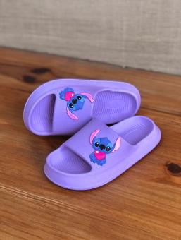 CHINELO SLIDE INFANTIL STITCH - Código 7571-1274