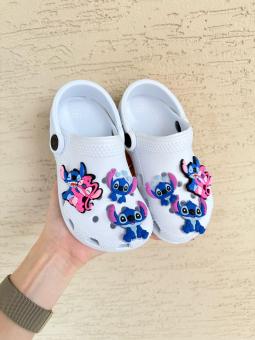 CROCS INFANTIL COM BOTONS - Código 7586-1273
