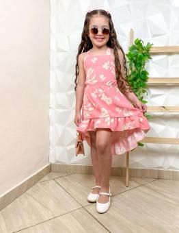 VESTIDO INFANTIL FLORIDO - Código 9290-23