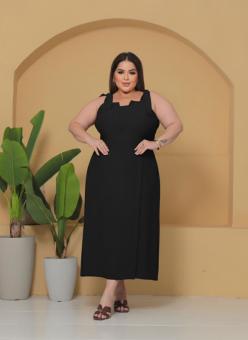 VESTIDO PLUS AMARRAÇÃO - Código 9362-2