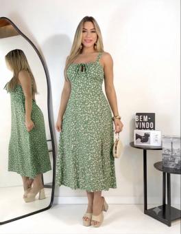 VESTIDO ALÇA FLORES - Código 9443-43