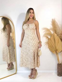 VESTIDO ALÇA FLORES - Código 9443-47